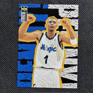 1996-97 Collector's Choice #117 Anfernee Hardaway. Penny! Insert Orlando Magic